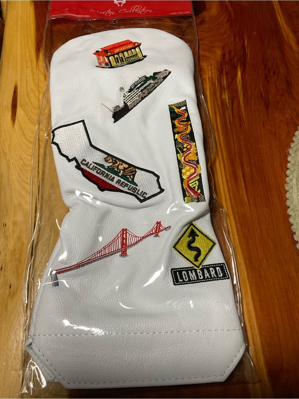 The Winston Collection San Francisco Embroidered Design Driver Cover